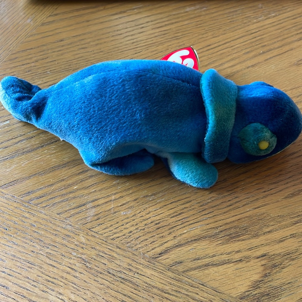 Ty Rainbow the Chameleon Beanie Baby Rare & vintage 1997